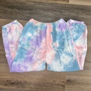 SHEIN Cotton Candy Sweatpants